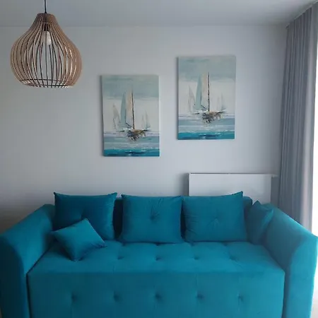 Lägenhet Apartament Blu Amber Sarbinowo
